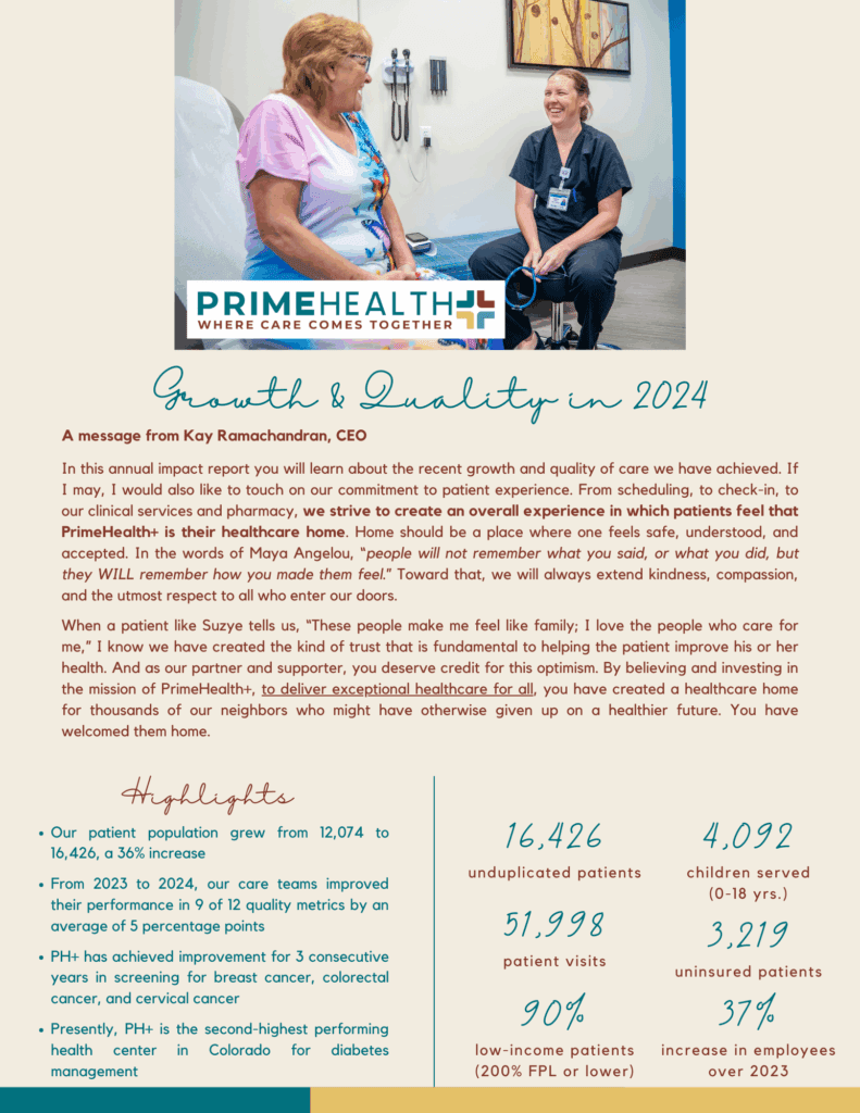 2024 Growth and Quality Report